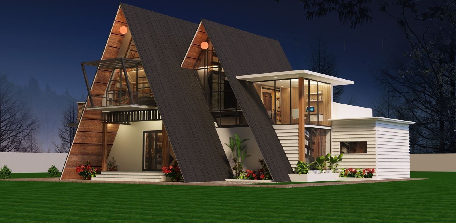 A-frame house
