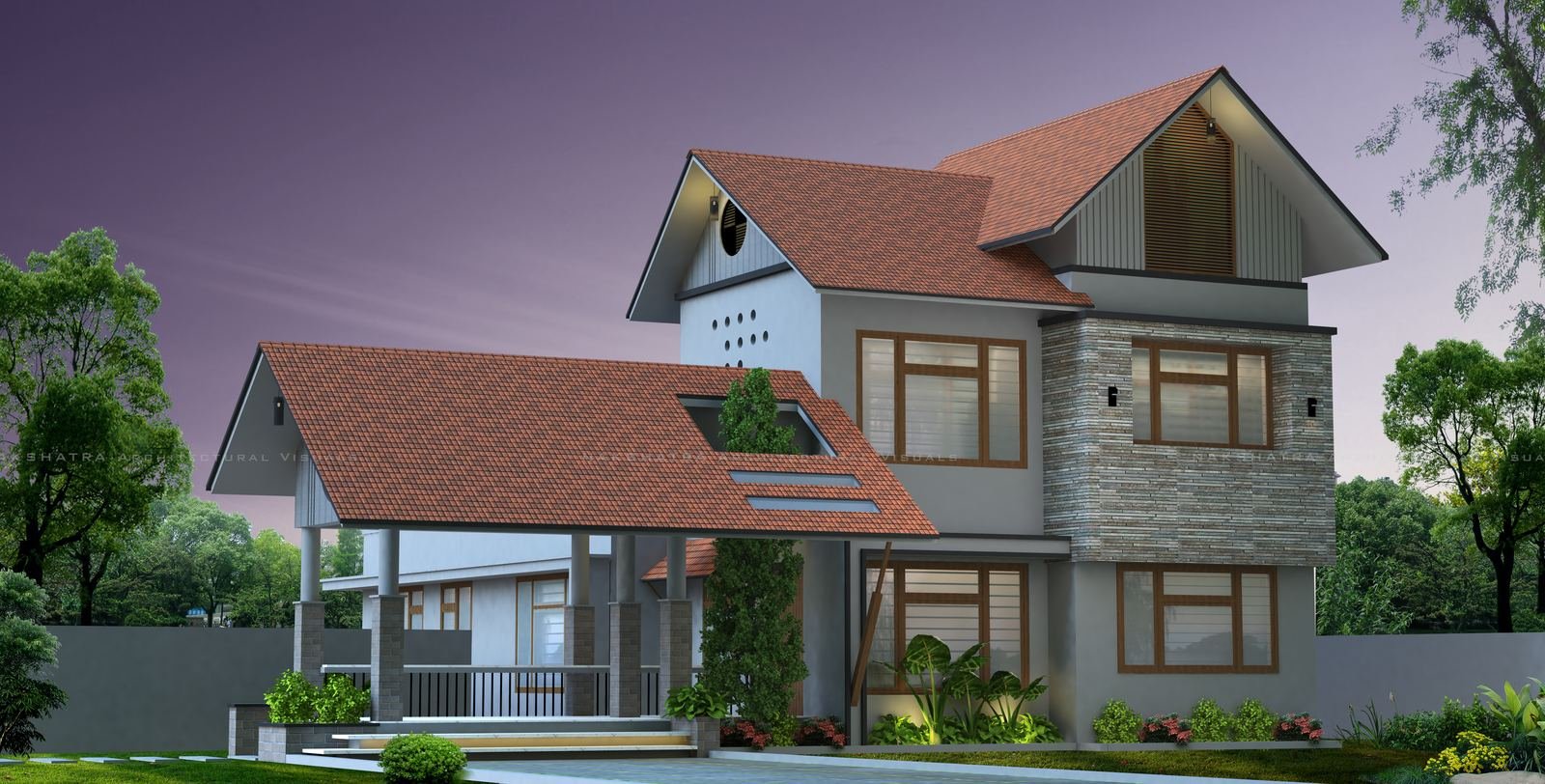 Linear house